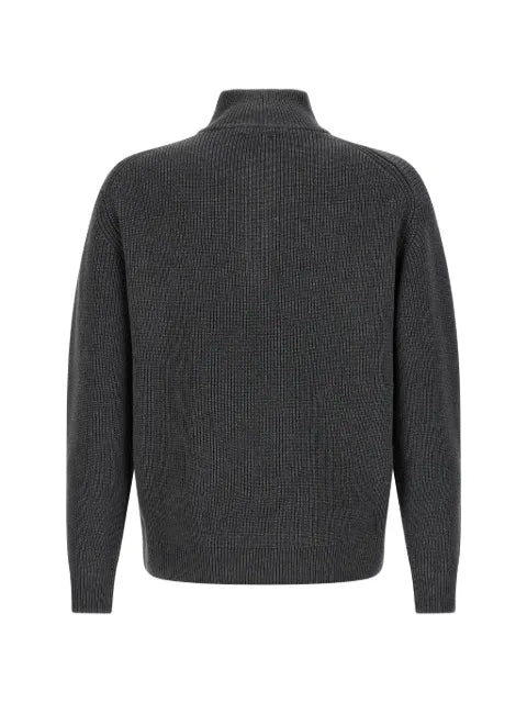 JW Anderson half-zip rib-knit sweater