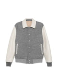 Eleventy panelled wool-blend jacket