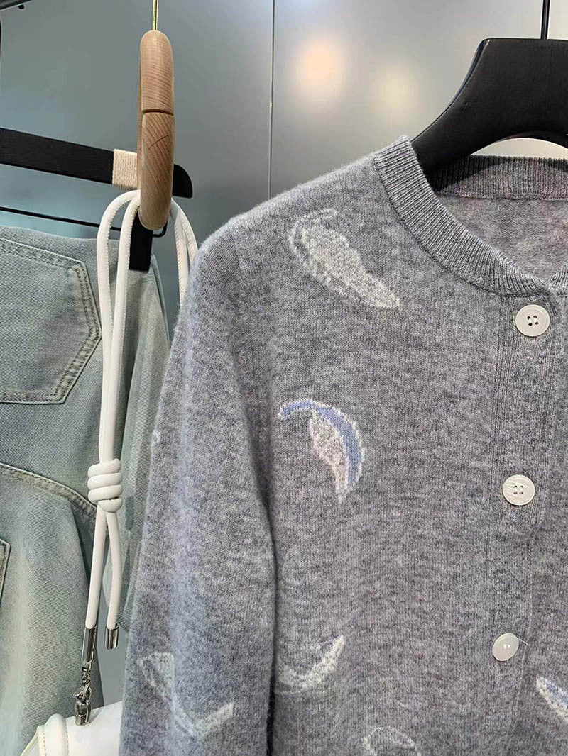 Wool cardigan