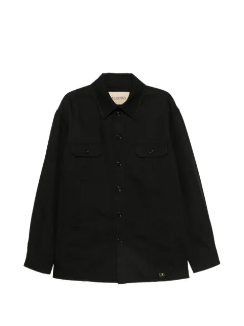 Valentino Garavani VLogo button-up overshirt