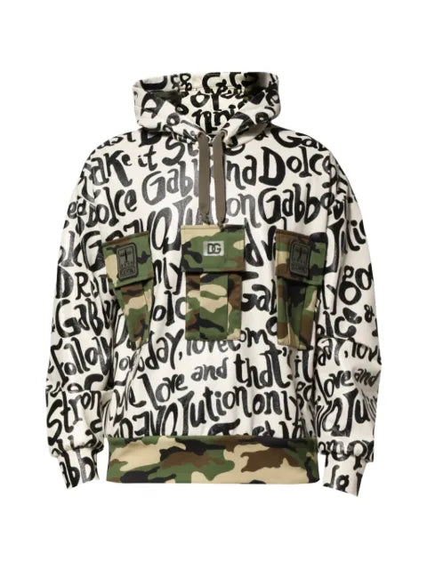 Dolce & Gabbana DGMania graffiti-print hoodie