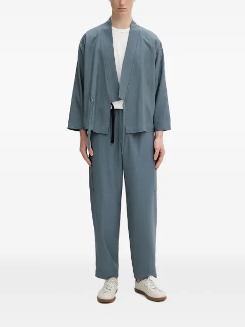 Kenzo kimono-style wrap jacket