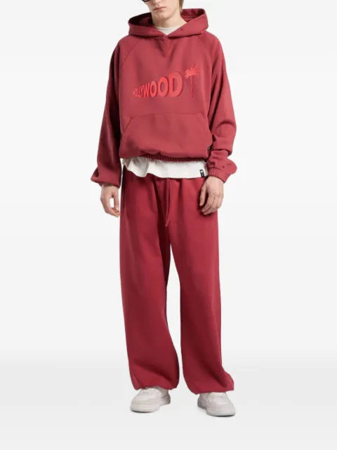 Palm Angels Sunset Blvd logo-print hoodie