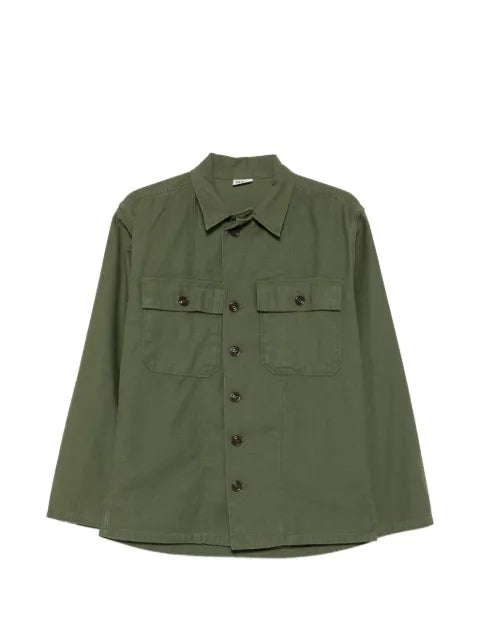 RESOLUTE button-up chest-pocket jacket