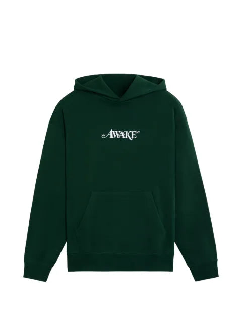 Awake NY logo-print hoodie