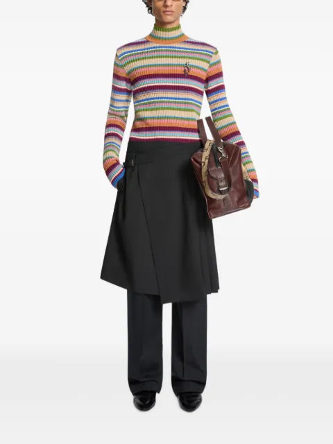 DRIES VAN NOTEN ribbed wool sweater