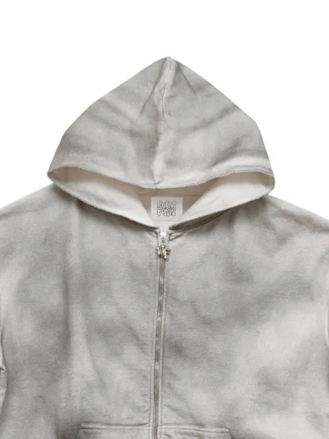 NORMFORM double-layer distressed hoodie