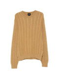 A.P.C. cable-knit crew-neck sweater