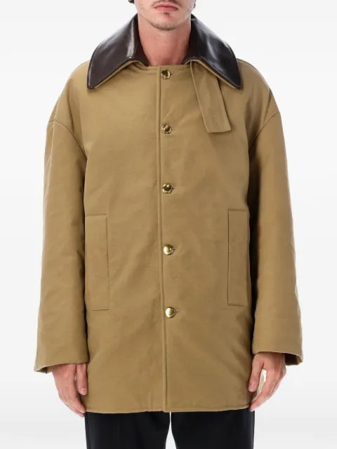 Balenciaga short peacoat in beige