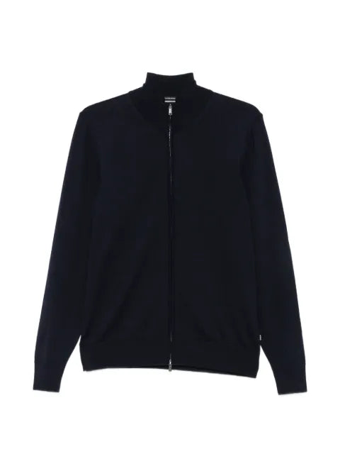 BOSS H-Balonso zip-up cardigan