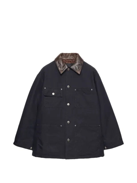 Prada medium-weight technical cotton down jacket