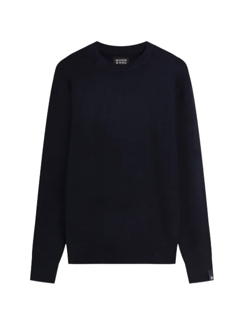 Scotch & Soda crew-neck ribbed-trim sweater