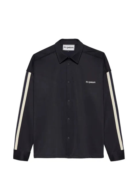 HOPEIUM logo-print side-stripe jacket