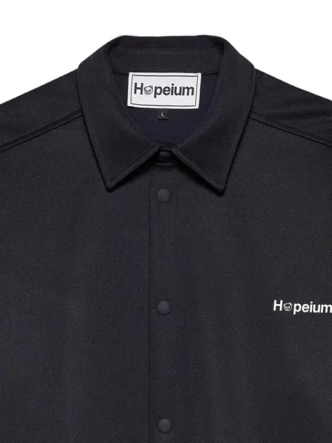 HOPEIUM logo-print side-stripe jacket