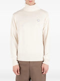 Société Anonyme Charles roll-neck logo-patch sweater