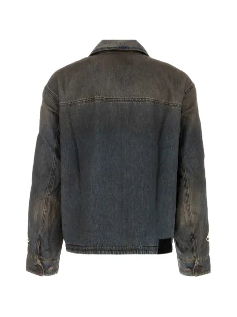 AMIRI Skeltal appliqué denim jacket