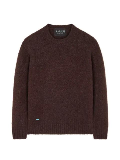 Alanui ribbed-knit cashmere-blend sweater