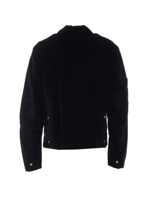 Thom Krom velvet zip-up jacket