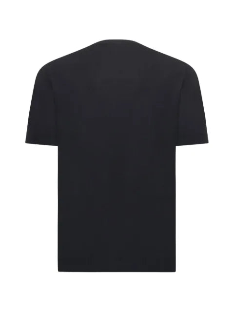 ALPHA STUDIO crew-neck short-sleeve sweater