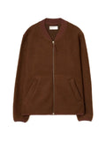 Universal Works zip-up wool-blend bomber jacket