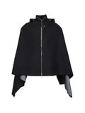 ACRONYM hooded zip-up cape
