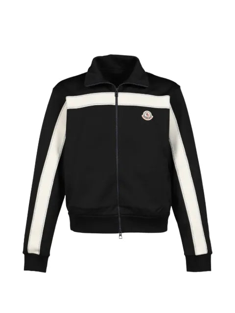 Moncler logo-patch panelled jacket