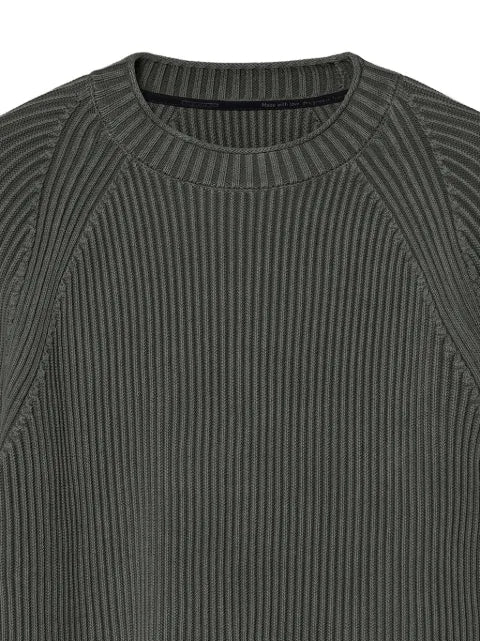 RRD ribbed-knit raglan-sleeve sweater