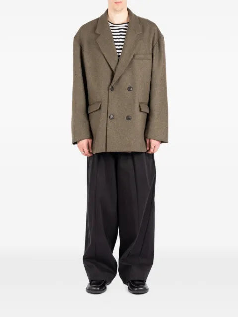Société Anonyme double-breasted wool blazer