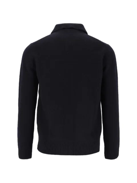 Al Duca D’Aosta 1902 zip-up flap-pocket cardigan