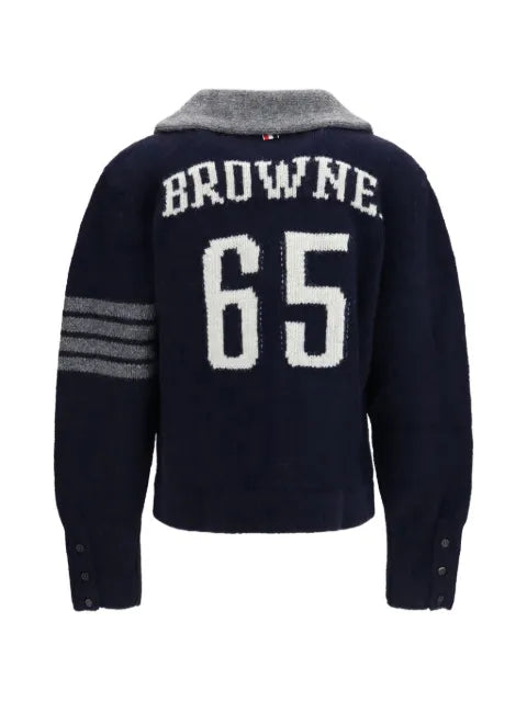 Thom Browne Browne 65 intarsia cardigan jacket
