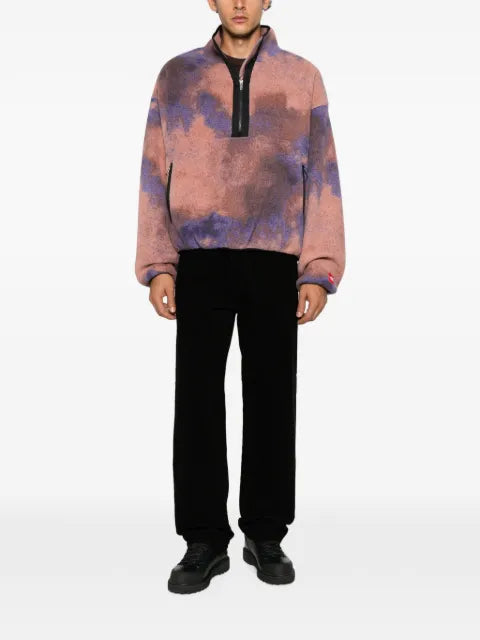 The North Face cloud-print sweater