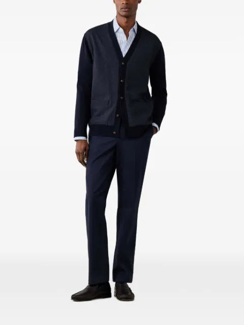 Hackett London V-neck cardigan