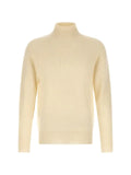 Ma'ry'ya high-neck side-slit sweater