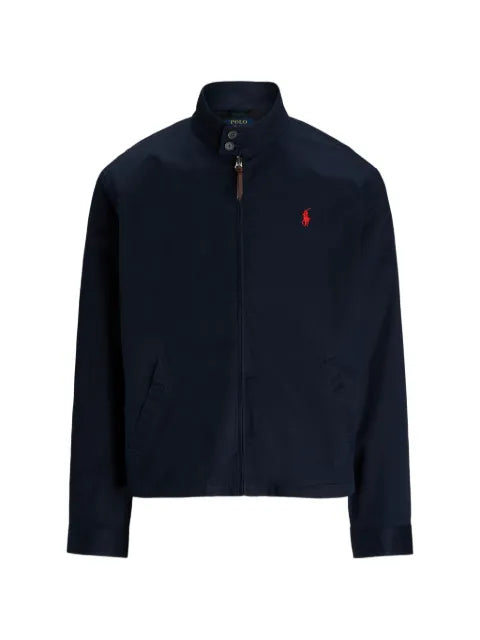 Polo Ralph Lauren logo-embroidered zip-up jacket