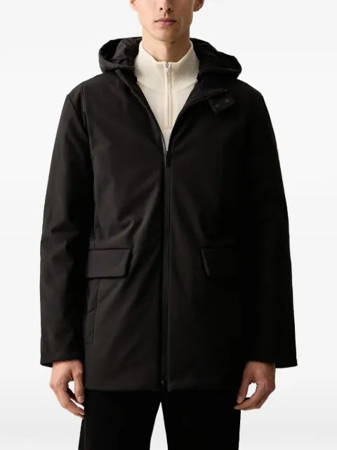 Trussardi hooded padded jacket
