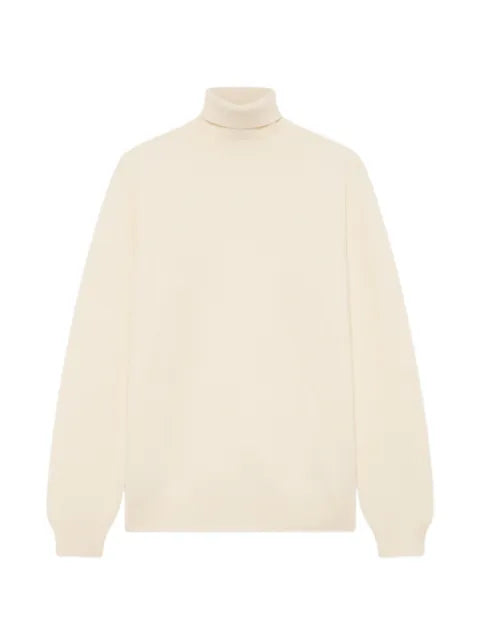 Lardini ribbed-knit turtleneck sweater