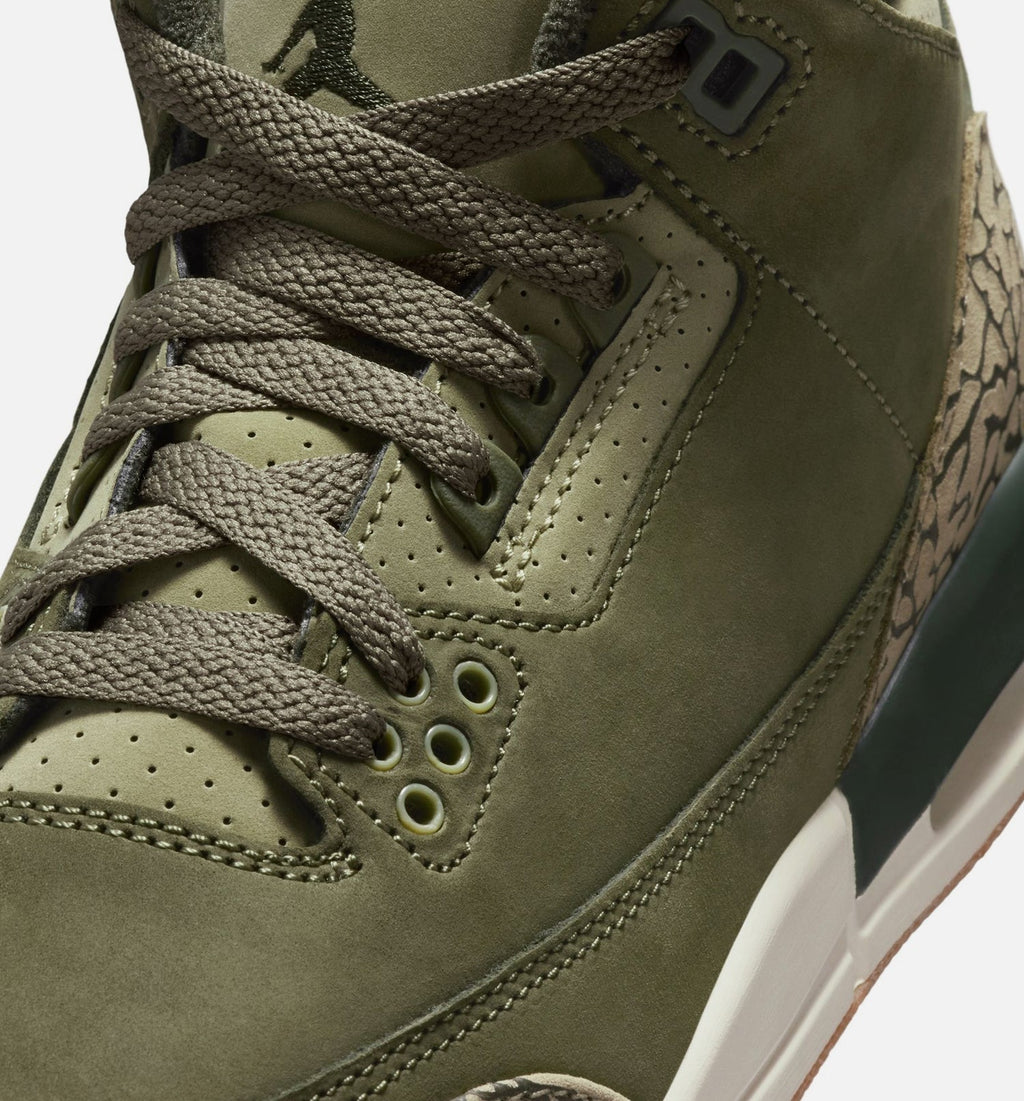 Air Jordan 3 Retro "Medium Olive" Big Kids' Shoe – Medium Olive/Sequoia/Neutral Olive/Sail