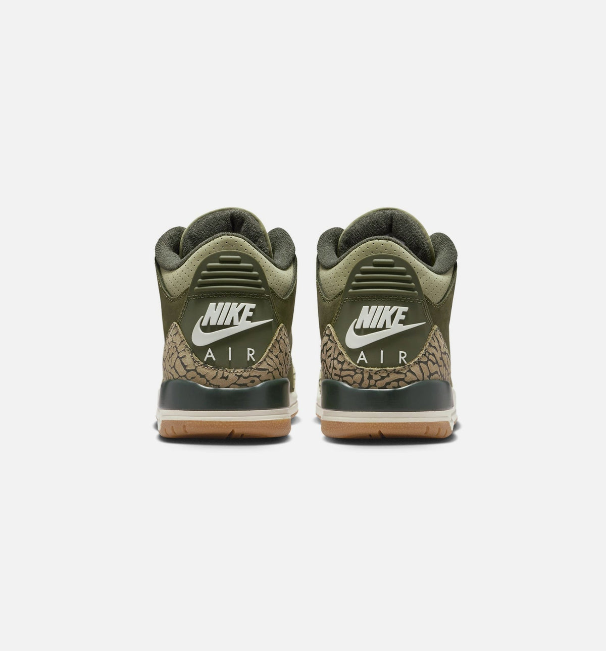 Air Jordan 3 Retro Medium Olive Youth Sneakers - Medium Olive/Sequoia/Neutral Olive/Sail