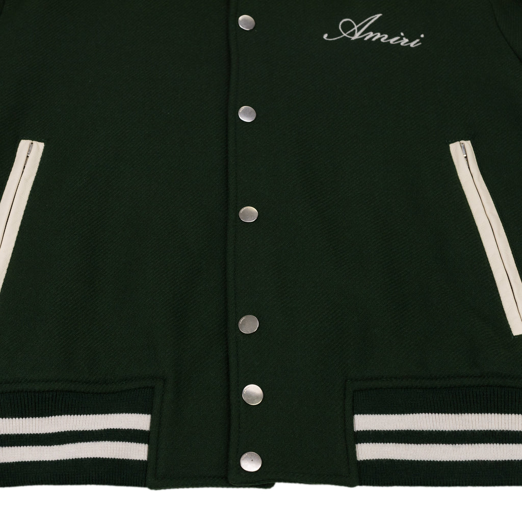 Rain Forest Varsity Bones Bomber Jacket