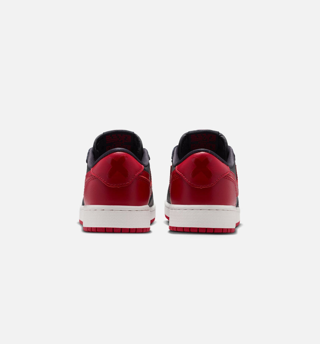 Air Jordan 1 Retro Low OG Banned | Grade School Lifestyle Shoe | Black/Varsity Red/Summit White
