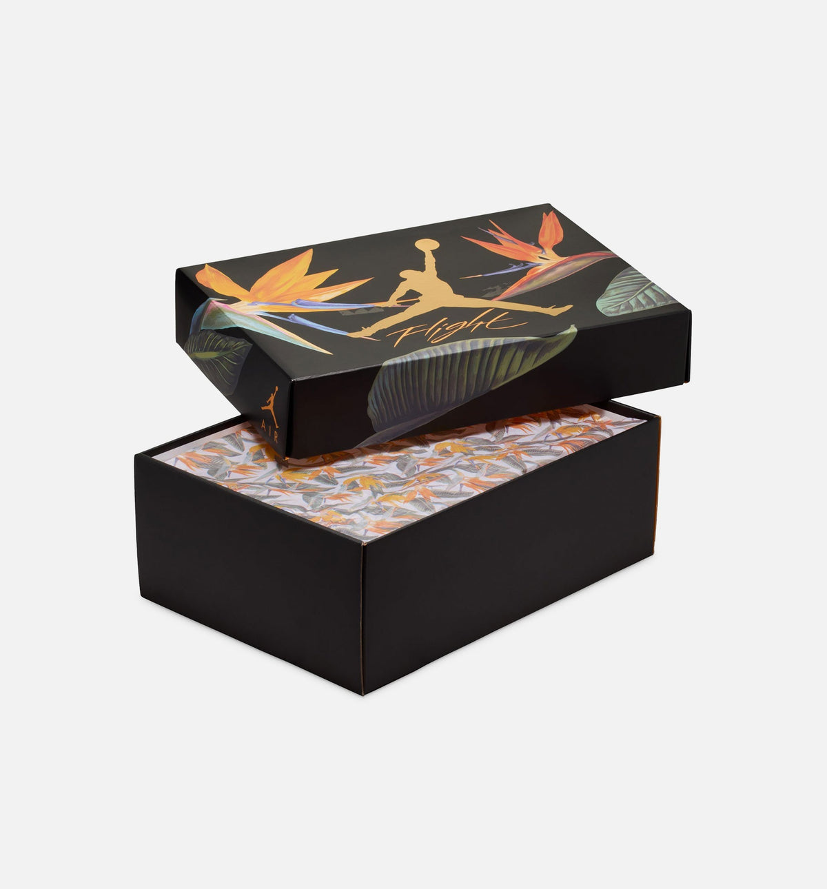 Air Jordan 4 Retro Birds of Paradise Women's Lifestyle Shoes - Coconut Milk/Metallic Gold/Muslin/Bright Mango/Sundial/Black