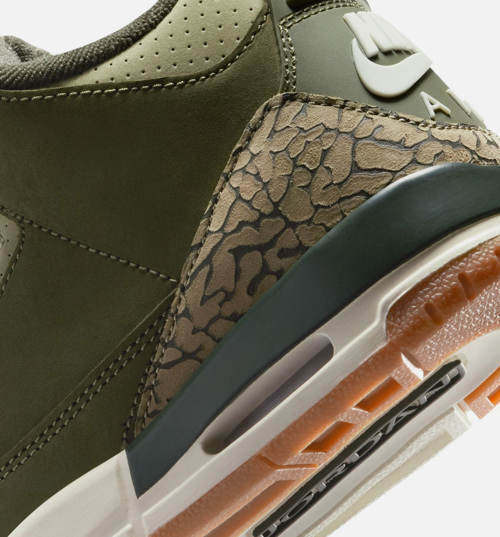 Air Jordan 3 Retro "Medium Olive" Big Kids' Shoe – Medium Olive/Sequoia/Neutral Olive/Sail