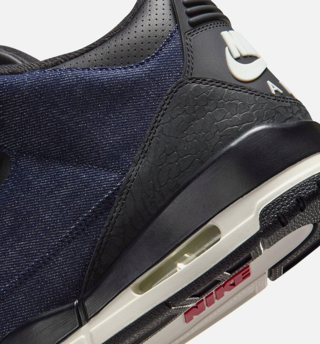Air Jordan 3 Retro x Levi's Men's – Denim/Black/Sail