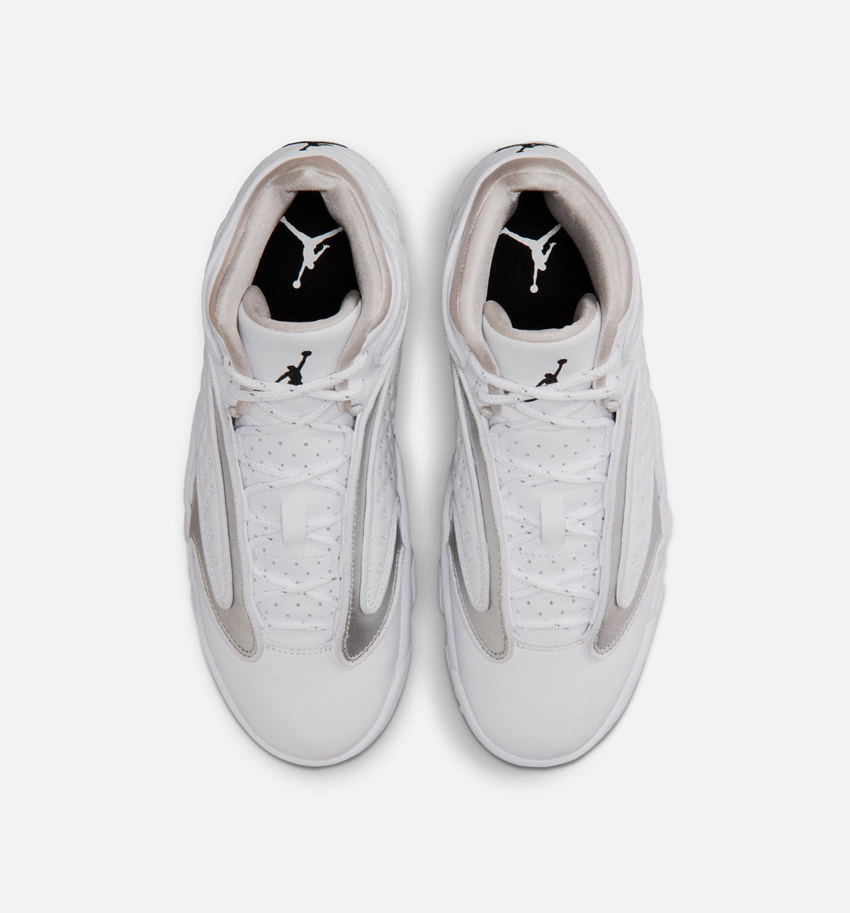 Air Jordan OG Women's Lifestyle Shoe – White/Black/Metallic Silver