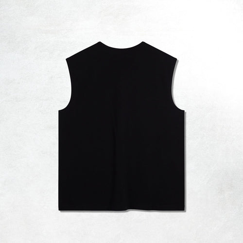 Acid Running Logo Tank - Black