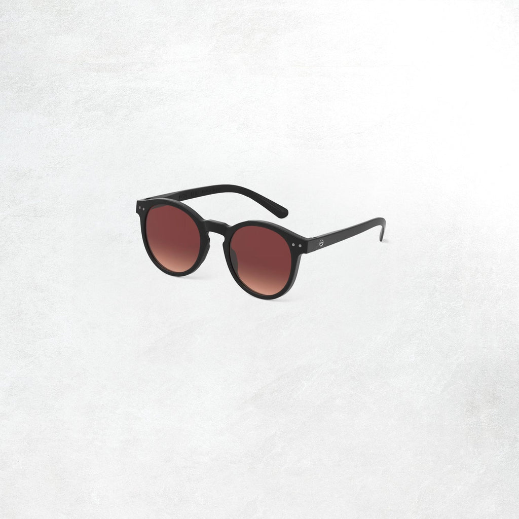 Izipizi Sun Glasses #M: Black Road Brown Shading Lenses