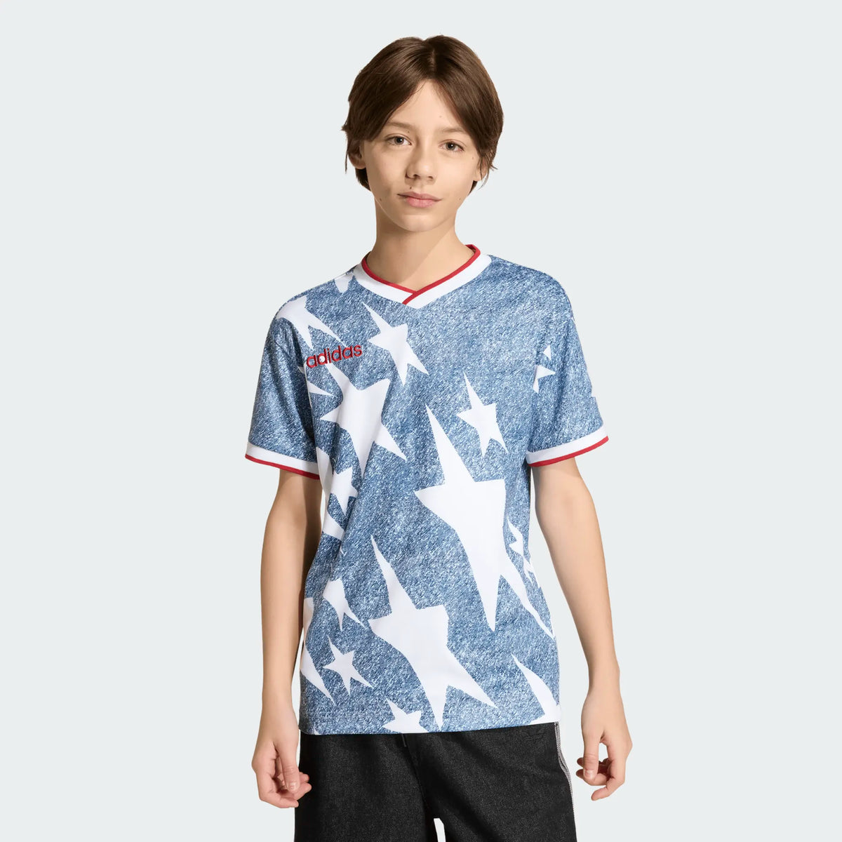 Youth Adidas Denim Graphic Jersey