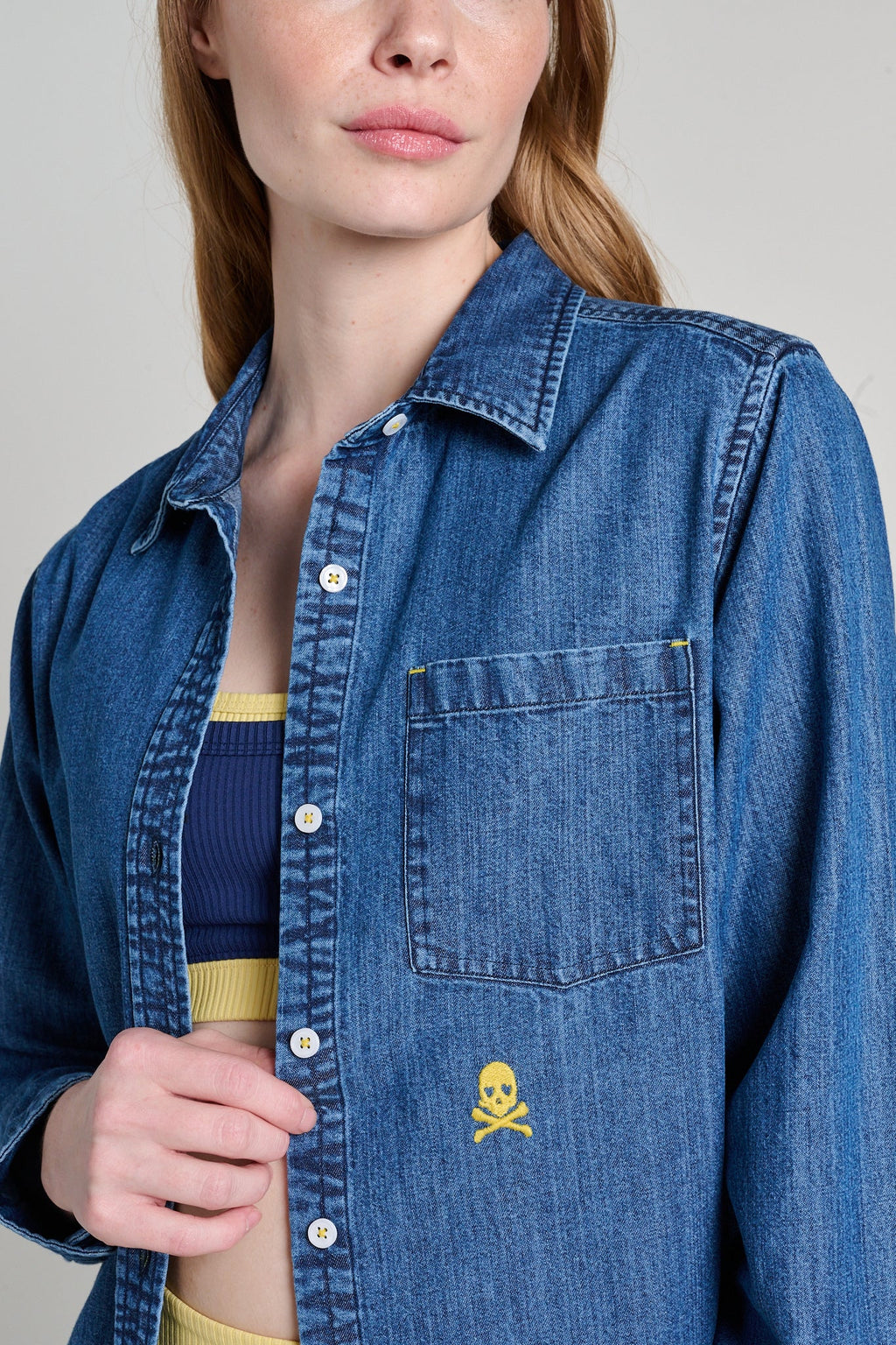 Mia Soul Brigade Denim Shirt