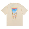 Rhude T-shirt Stamp Seal Coconut Tree Print Short Sleeve T-shirt