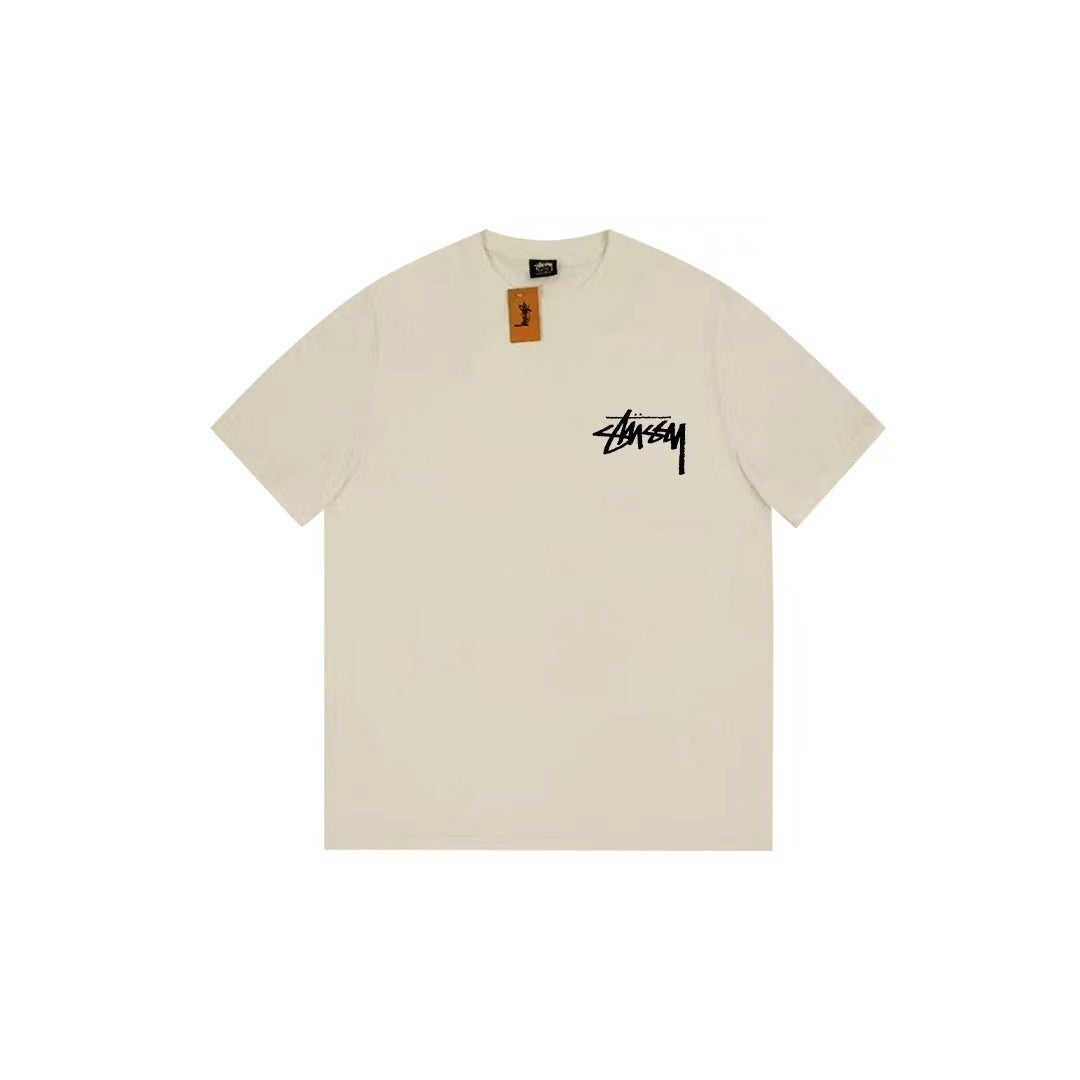 Stussy T Shirts Loose Casual T-Shirts Same for Men and Women